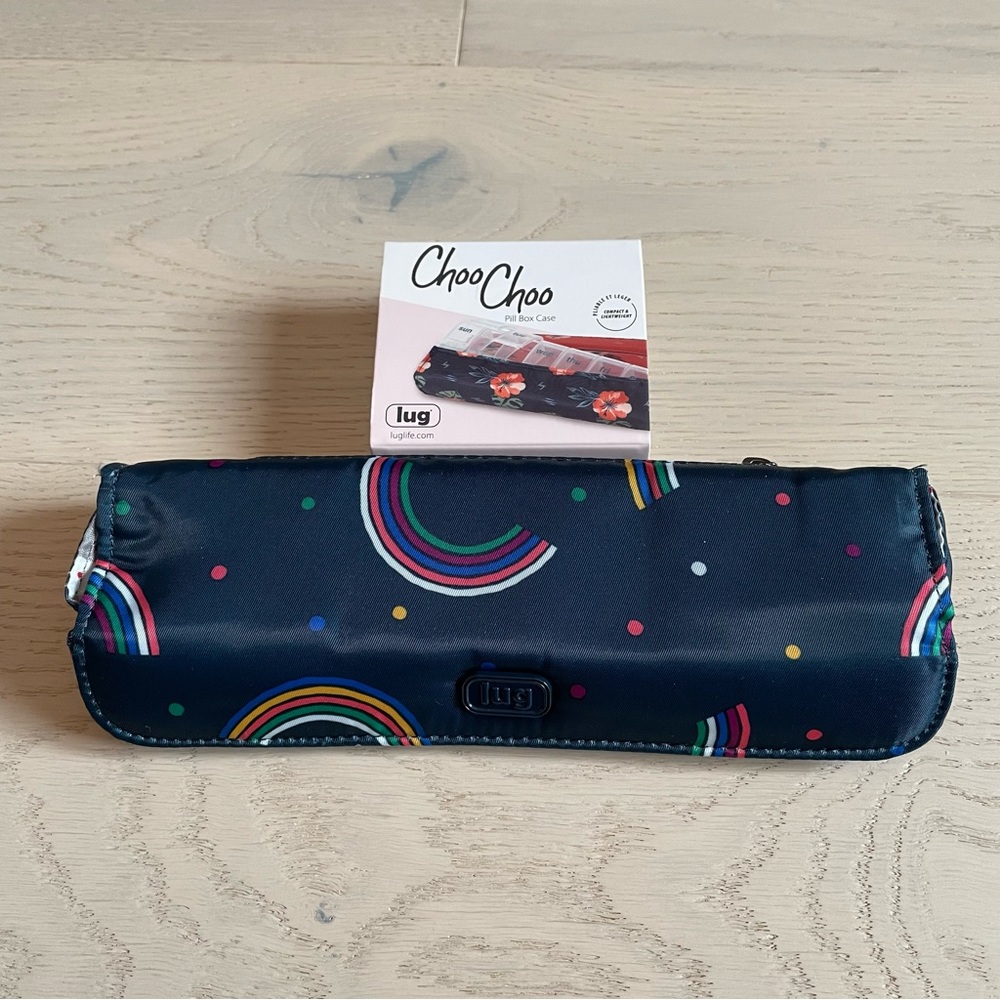 🌈LUG | Choo Choo case only | Rainbow Navy🌈